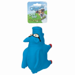 Pet Edge DGR Flying Grunting Pig Blue TPR