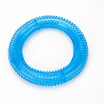 Pet Edge DGR Treat Ring Clear Blue TPR