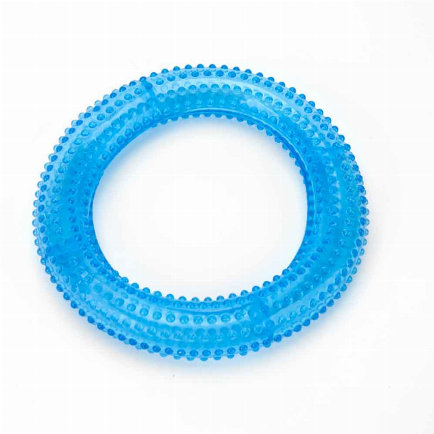 Pet Edge TPR Pet Edge DGR Treat Ring Clear Blue TPR