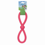 Pet Edge Digger Figure 8 Tugger Pink TPR