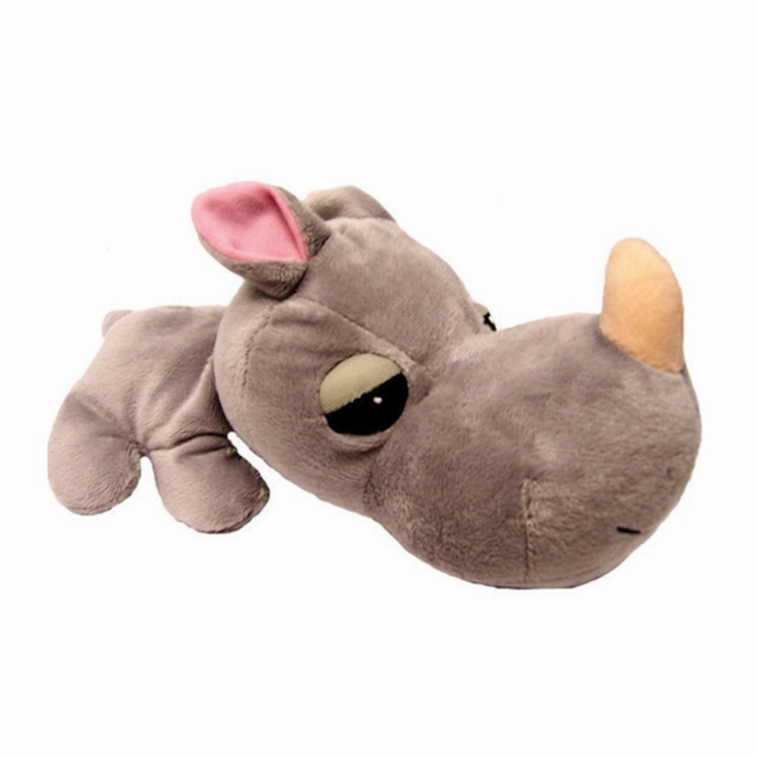 Pet Edge Digger's FatHedz Rhino Unstuffies