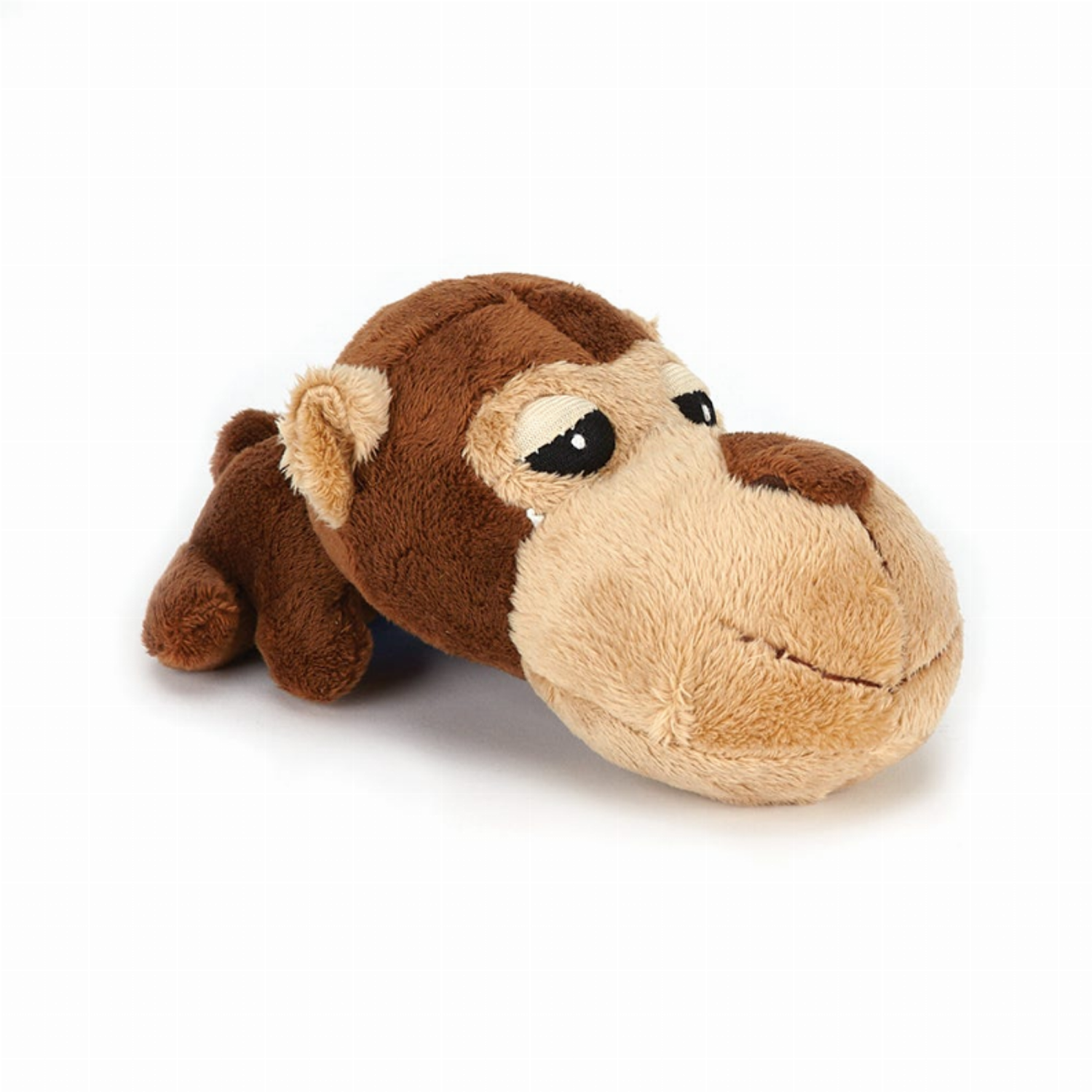 Pet Edge Unstuffies Pet Edge Digger's FatHedz Mini Monkey Unstuffies