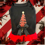 Bark Fifth Avenue Loubarkin Tree Dress Dog Clothes