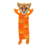 Pet Edge Fz 18in Squeaker Mat Fox Rope