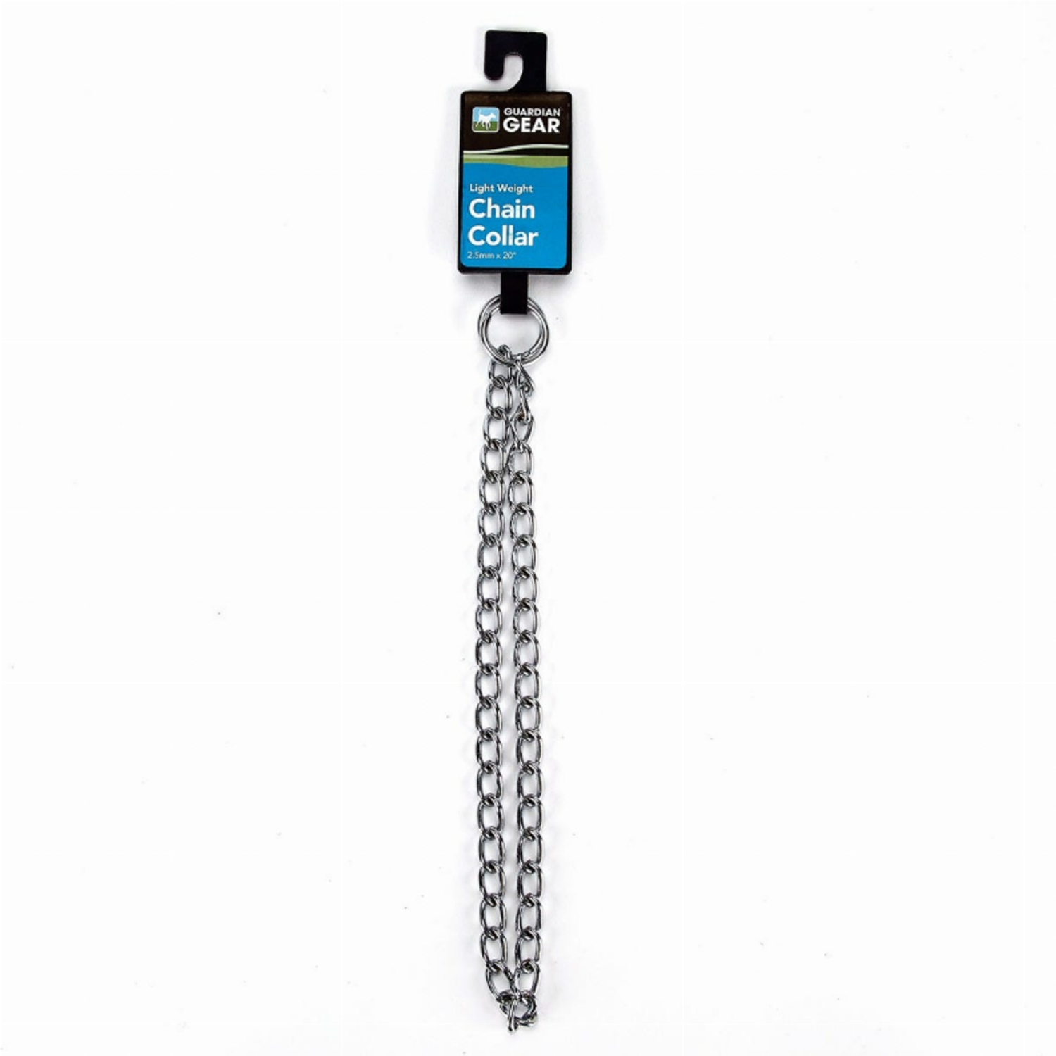 Pet Edge GG Lt Wt Chain Collar 20In 2.5mm Collars