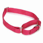Pet Edge GG Nylon Martingale Collar 14-20In Pnk Collars