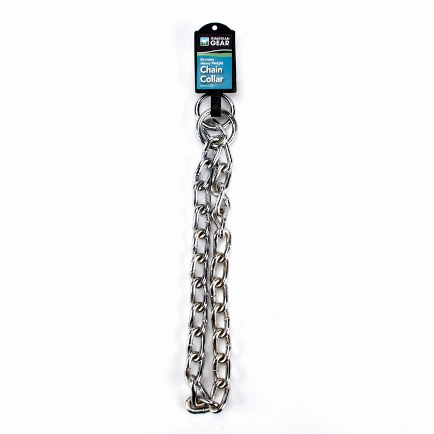 Pet Edge GG Xtrm Hvy Wt Chain Collar 28In 6mm Collars