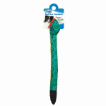 Pet Edge GR Rattler Snake Green 26" Stuffed Plush