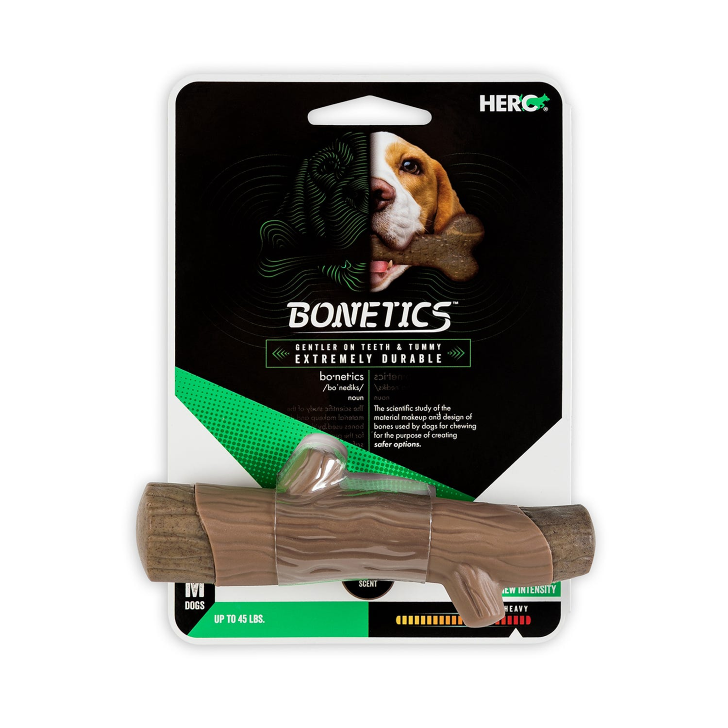 Pet Edge Hero Bonetics Wood Scent M stick Dental