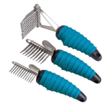 Pet Edge MG Ergonomic Demat Comb 9 Blade Tools
