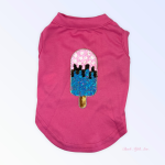 Bark Fifth Avenue My Favorite Summer Treats- Blue Ice Cream Dog Clothes