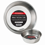 Pet Edge PS Dura Weight SS Dish 1Qt Dishes