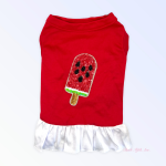Bark Fifth Avenue My Favorite Summer Treats- Watermelon Dog Clothes
