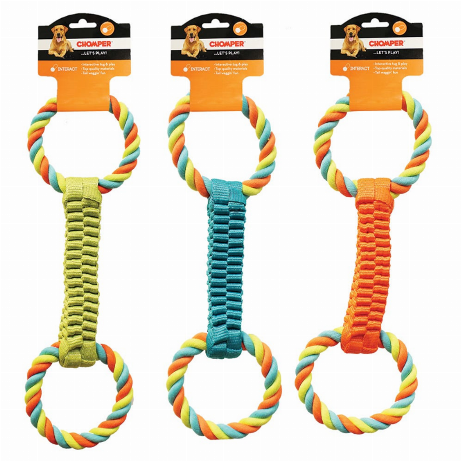 Pet Edge CHP Ballistic Weave w/ Rope Tug Rope