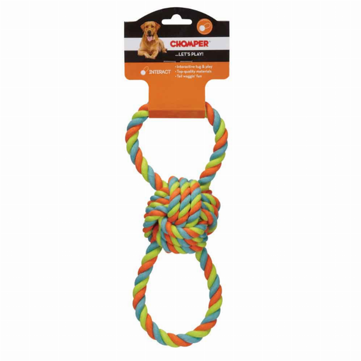 Pet Edge CHP Figure 8 Rope Ball Rope