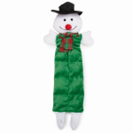 Pet Edge GR Holiday Squeaktacular Snowman Holiday