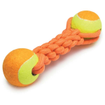 Pet Edge GR Ruff Rope Mega Tennis Tugger Org Rope