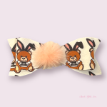 Bark Fifth Avenue Pawchino PomPom Dog Hair Barrette Pet Accessories