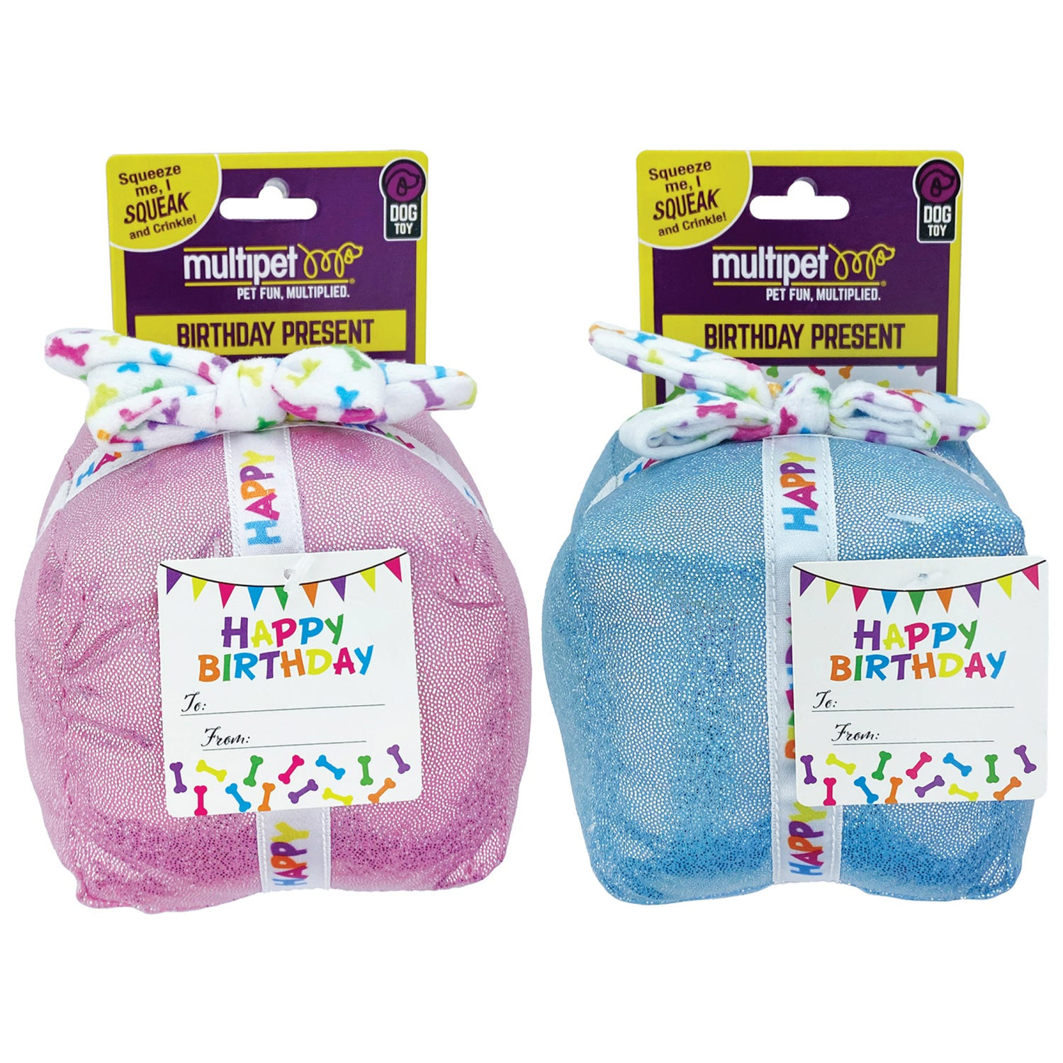 Pet Edge Stuffed Plush Pet Edge MP Birthday Present Asst 5In Stuffed Plush