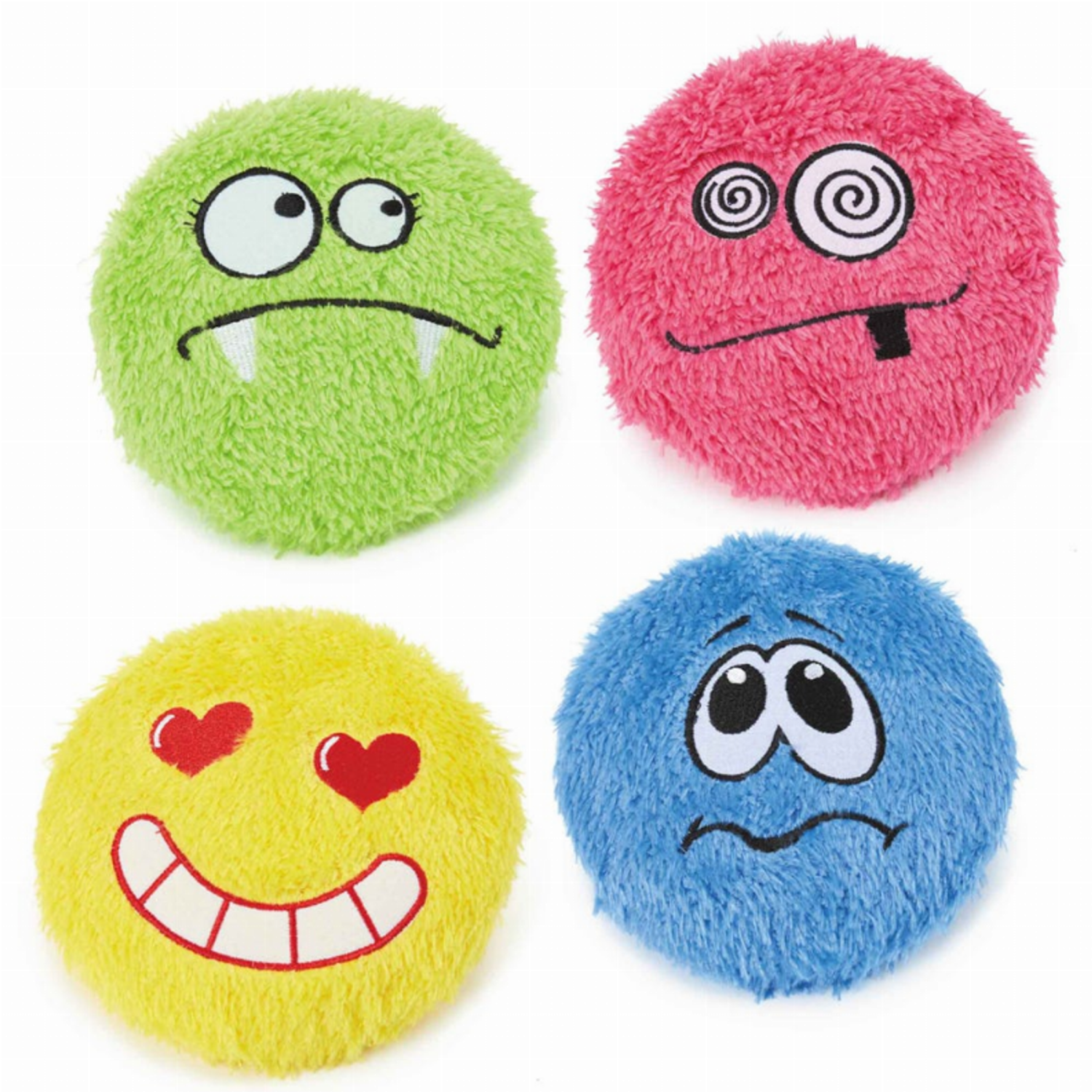 Pet Edge Plush With Plastic Disc Inside Rope