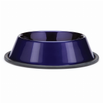 Pet Edge PS DuraGloss Metallic SS Bowl 32oz Pur Dishes