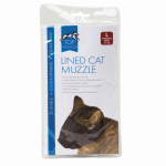 Pet Edge TP Lined Nylon Cat Muzzle L Over 12lb Muzzles