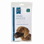 Pet Edge TP Lined Nylon Muzzle 8.25InSnout Sz 5 Muzzles