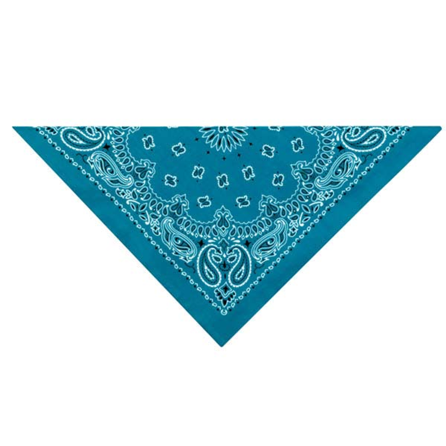 Pet Edge Bandanas Pet Edge TP Paisley Bandana Lt Blu Bandanas