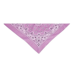 Pet Edge TP Paisley Bandana Pur Bandanas