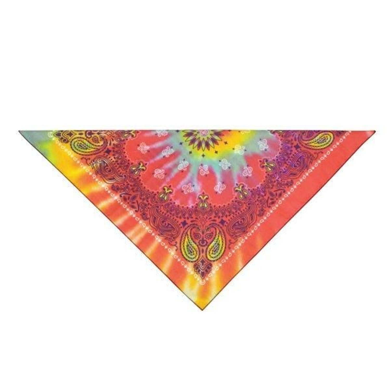 Pet Edge TP Paisley Bandana Tie Dye Bandanas