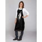 Pet Edge TP Waterproof Grooming Apron Blk Apparel