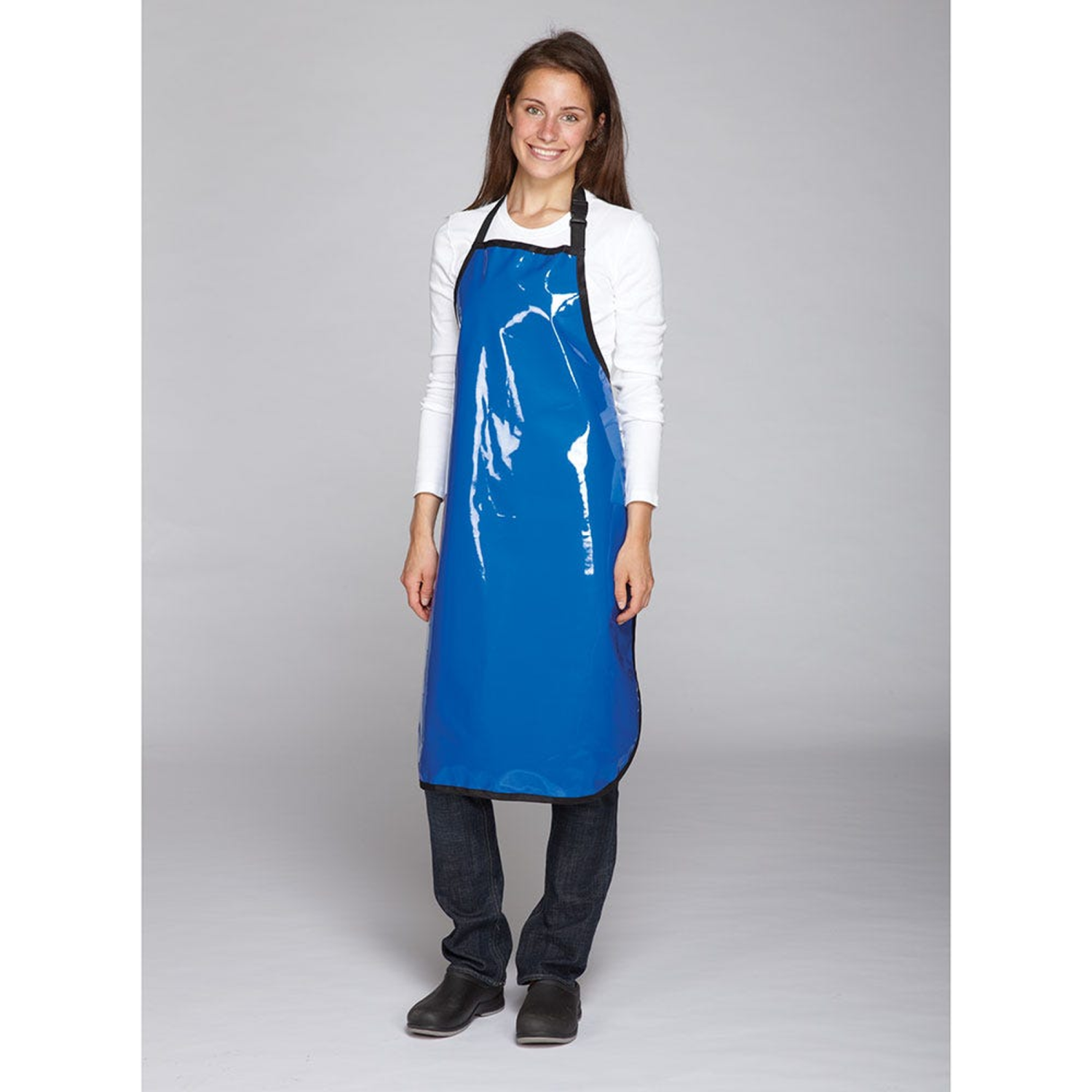 Pet Edge Apparel Pet Edge TP Waterproof Grooming Apron Blu Apparel