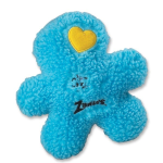 Pet Edge ZA Embroidered Berber Boy 8.5In Blu Stuffed Plush