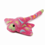 Pet Edge ZA Sea Charmer Stingray Pnk Stuffed Plush