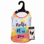 Pet Edge ZZ Hashtag Selfie Love Me Tank L Tanks