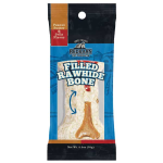 Pet Edge Redbarn Filled Rawhide Bone PB & Jelly Treats