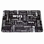 Pet Edge TP Anti-Fatigue Mat Graf 36x24In Blk Tables