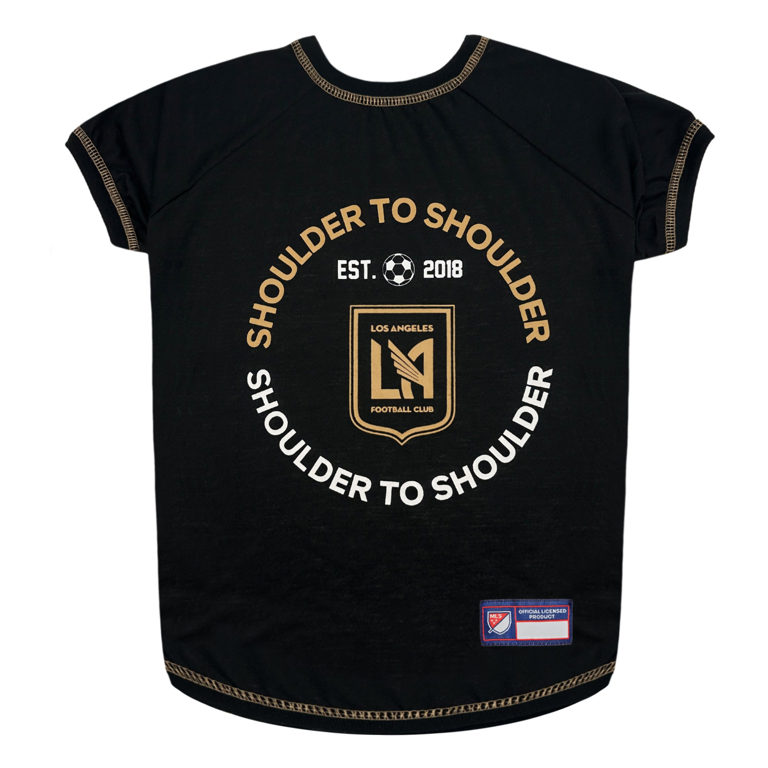 Pets First Co Apparel Pets First Co Los Angeles FC Pet Tee Shirt Apparel
