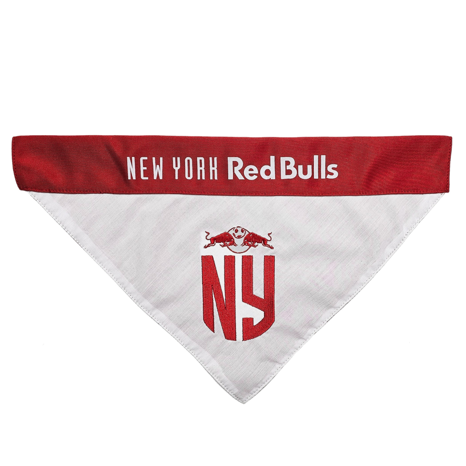 Pets First Co New York Red Bulls Reversible Pet Bandana Apparel