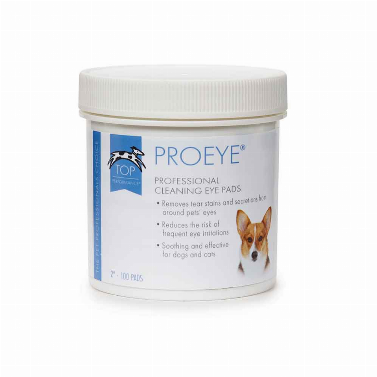 Pet Edge Eye & Ear Pet Edge TP Cleansing Eye Pads 100Pk Eye & Ear