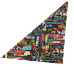 Pet Edge TP Eat Paw Love Bandana Multi Bandanas