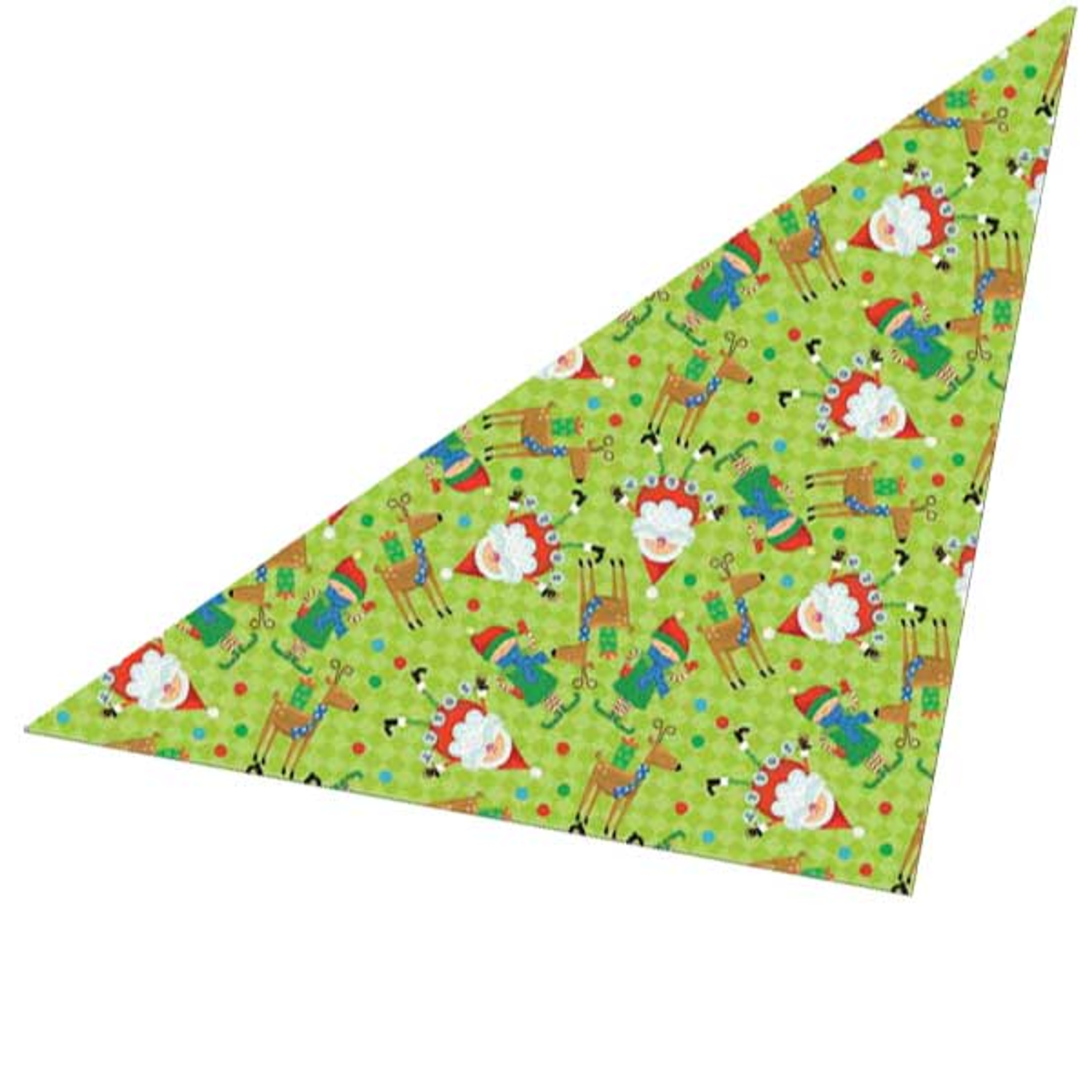Pet Edge TP Santa and Elf Bandana Holiday