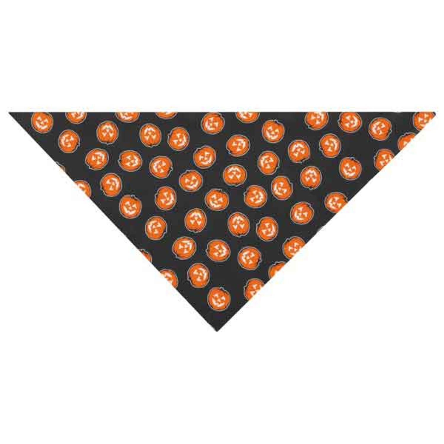 Pet Edge TP Seasonal Bandana Pumpkin Glow Halloween