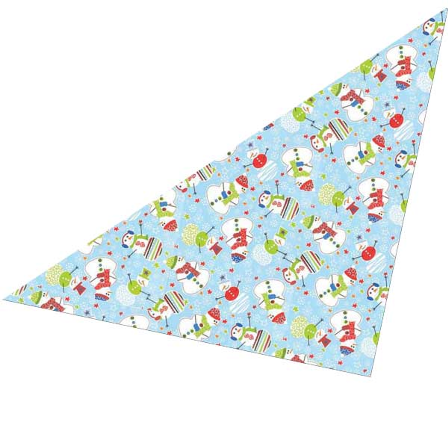 Pet Edge TP Snowmen 2 Bandana Holiday