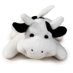 Pet Edge ZA Bitty Buddy 3In Moo Stuffed Plush