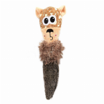 Pet Edge ZA Corkie Friends Funny Faces Sad Stuffed Nylon