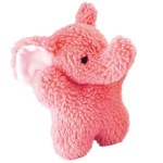 Pet Edge ZA Cuddly Berber Baby Elephant 8In Pnk Stuffed Plush