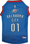Pets First Co OKC Thunder Basketball Mesh Jersey Apparel