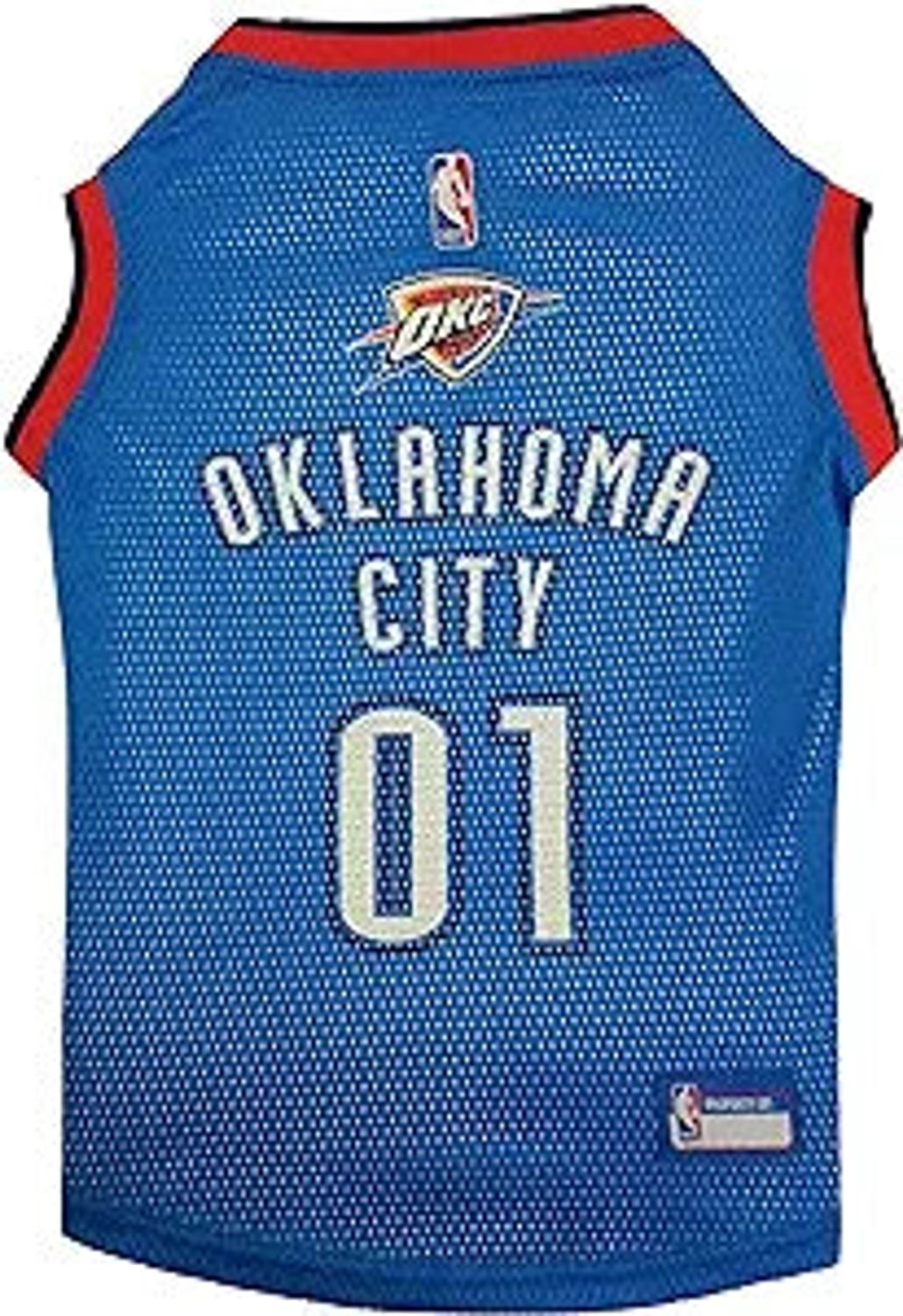 Pets First Co Apparel Pets First Co OKC Thunder Basketball Mesh Jersey Apparel