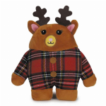 Pet Edge ZA Holiday Tartan Friends Reindeer Holiday